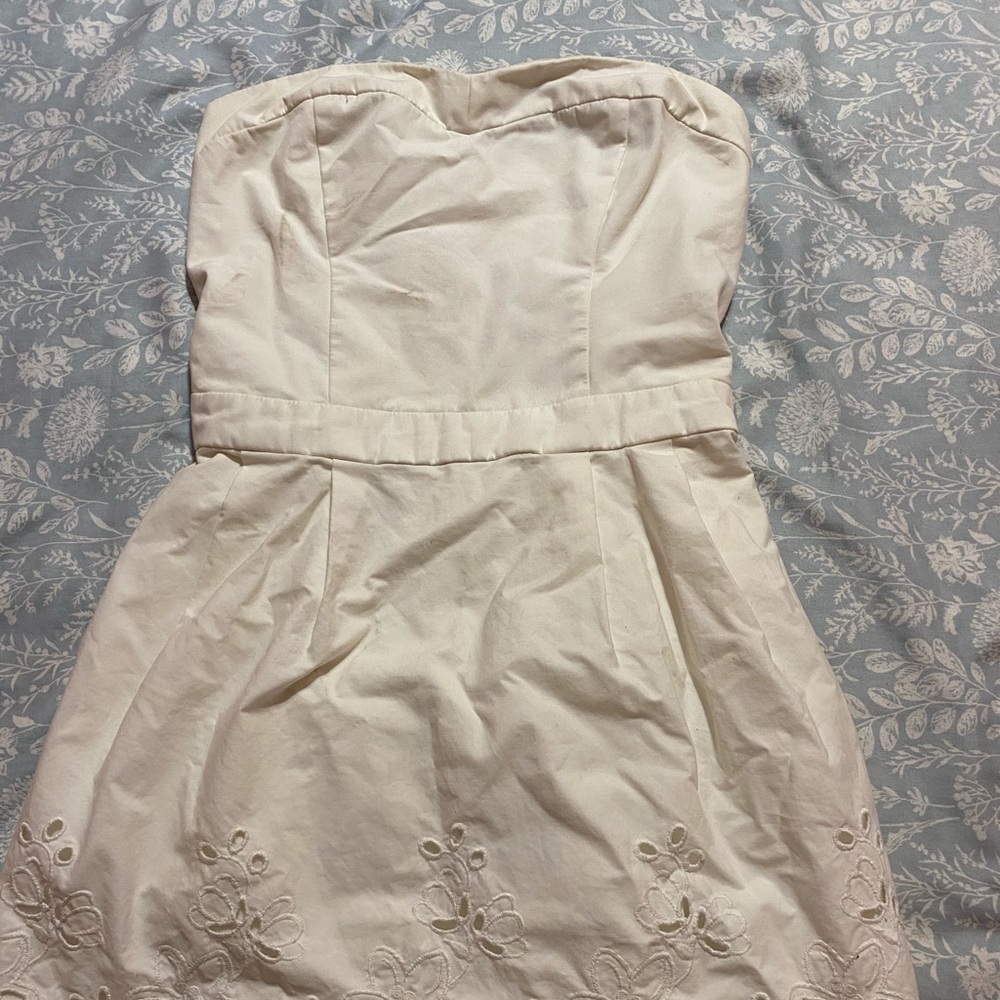 Hollister small white dress